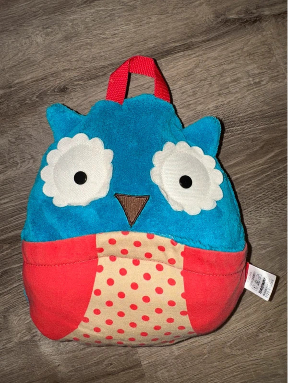 Dadway Plush Owl Toy Travel Pillow and Blanket